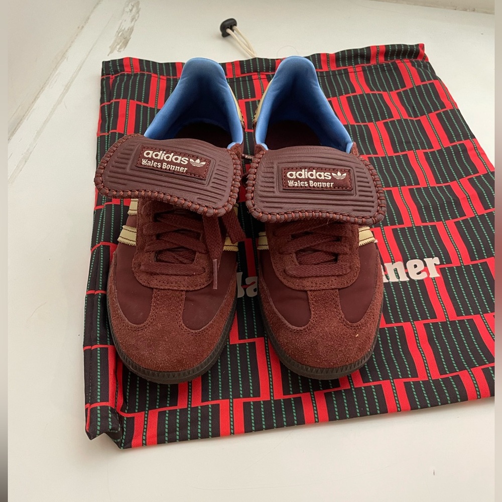 Adidas Samba Wales Bonner Maroon - size US 6